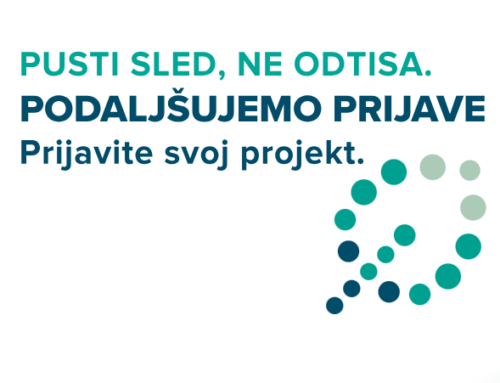 Trajnostni razpis OBET ZA PLANET – Pusti sled, ne odtisa – PODALJŠAN ROK ZA ODDAJO DO 30. 6. 2026